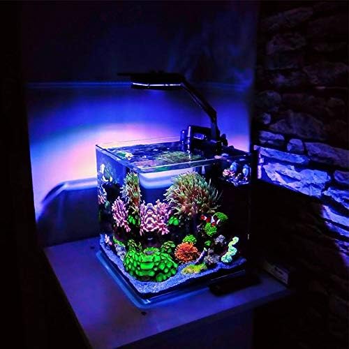 Akvaryum ışık, RF Uzaktan 4 kanal Dim 30 W balık ışık Braketi ile tatlı Su Balık Dikilen Tankı için (tatlısu P30)