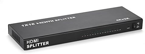 axGear HDMI Splitter 16 Port 3D 1080 P 4 K HD w/Ses için 1 ila 16 Dispay Monitör Ayna