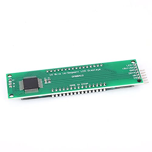 DM8BA10 Dijital Tüp LED Modülü Istikrarlı Performans DIY 10-Bit 16-Segment lcd ekran kartı LCD Modülü Endüstriyel Aksesuarları