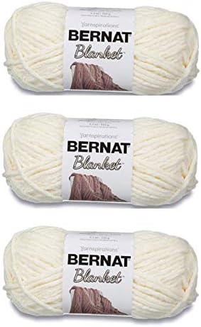 Bernat 161200-6 Battaniye İpliği-Vintage Beyaz
