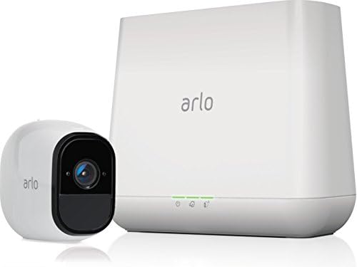 Arlo Pro-Sirenli Kablosuz Ev Güvenlik Kamera Sistemi / Şarj Edilebilir, Gece görüş, İç / Dış Mekan, HD Video, 2 Yönlü Ses, Duvara