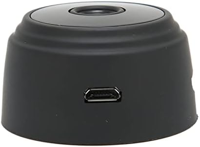 Shanrya Mini Kablosuz Kamera, Güvenli Şarj Edilebilir 1080 P Gece Mini WiFi Kamera ile Baz için Ofis için Ev