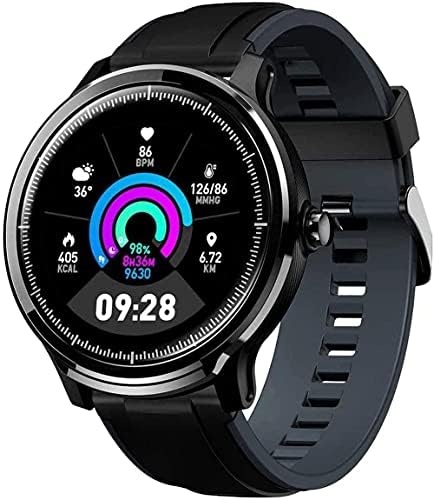Akıllı saat Erkekler için Tam Dokunmatik Ekran 8 Spor Modları Smartwatch nabız monitörü Kan Basıncı Uyku Sayacı Etkinlik Tracker