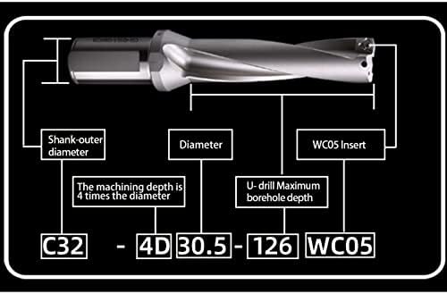 SP endekslenebilir insert Matkap (U Matkap), Serisi Matkap Isırıkları İnsert Matkap Metal Matkap Uçları 13mm-50mm Derinlik 2D