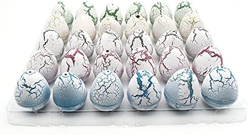 40 Paket Dinozor Yumurtaları Kuluçka Dino Yumurta Büyümek Su Çatlak ile Çeşitli Renk Havuzu Oyunları Oyuncaklar ve Su Eğlenceli