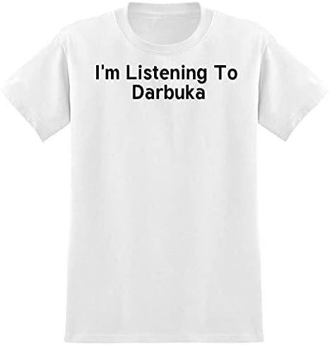 Darbuka'yı Dinliyorum-Erkek Yumuşak Grafikli tişört Tee
