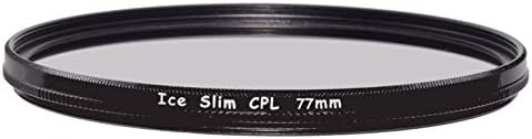 BUZ İnce CPL 77mm Filtre Dairesel Polarize Optik Cam Geniş Açı 77