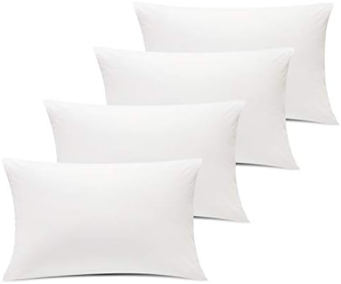 GreenSky dekoratif kırlent Ekleme - 4 Paket Premium Aşağı Alternatif Mikrofiber Dolgulu Yastık, iç Yastık Kanepe, Kanepe, Sandalye,