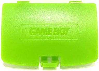 Game boy Color GBC için Pil Kapağı Paketi Arka Kapı Kabuk Değiştirme (No. 8 Yeşil)
