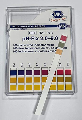 Macherey-Nagel, 92118, pH-Fıx 2.0-9.0, 100 Şeritli Kutu