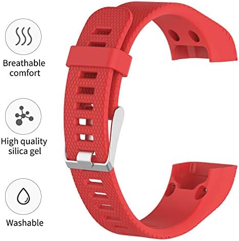Vozehuı ile Uyumlu Garmin Vivosmart İK + saat kordonları, yumuşak Silikon Yedek Bileklik Aksesuarları, spor Bileklik Askısı için