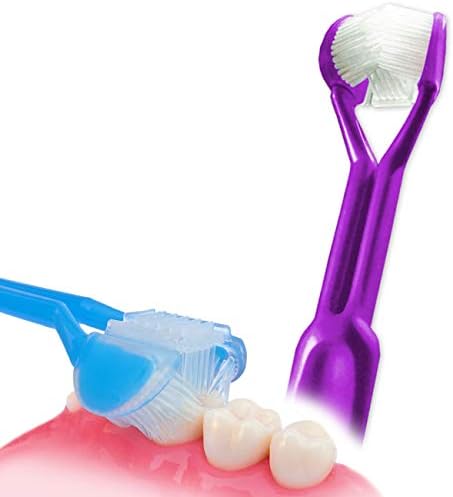 DenTrust 3 Taraflı Diş Fırçası ve Eğitim Sistemi:: 2 Ayna Montajlı Otizm ve Özel İhtiyaçlar için Özel Diş Fırçası Gökkuşağını