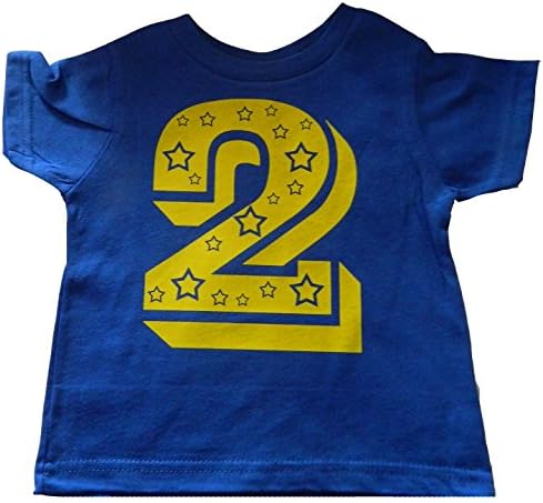 Özel Krallık Bebek Erkek İki Süperstar İkinci Doğum Günü T-Shirt