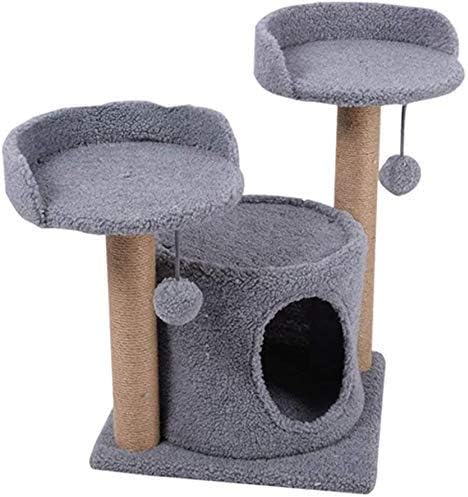 WYJW Kedi Taşlama Pençe Oyuncak Kedi tırmalama sütunu Kedi Tırmanma Çerçeve Kedi Ağacı Kedi Kumu Kedi Atlama Platformu Kedi tırmalama