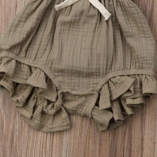 Yenidoğan Bebek Kız Giysileri Ruffled Kollu Romper Tulum Bodysuit Tek Parça Kıyafetler