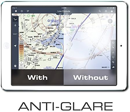 ArmorGlas by MYGOFLİGHT-iPad Pro 12.9 Nesil 1 için Temperli Cam Ekran Koruyucu-Parlama Önleyici Yansıma Önleyici Paramparça Çizilmeye